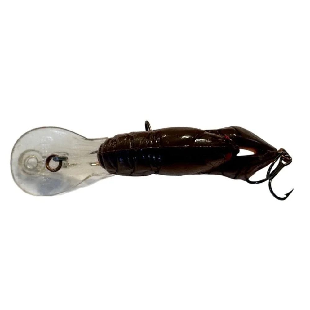 Rebel Wee-Crawfish Deep Diving Crankbait Orange Brown Fishing Lure 2 Inch